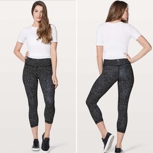 Lululemon Align Pant II 25” Night View White Black